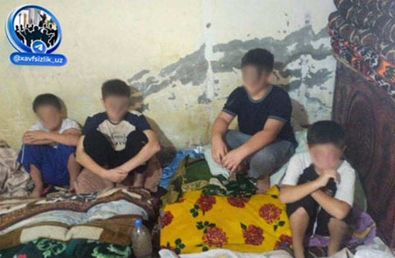 Image of 'In Namangan, "religious" extremists were detained.'