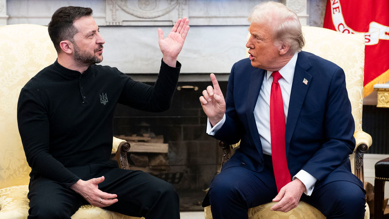 Image of 'Ukraine offered a $100 billion deal in exchange for security guarantees from the United States.'