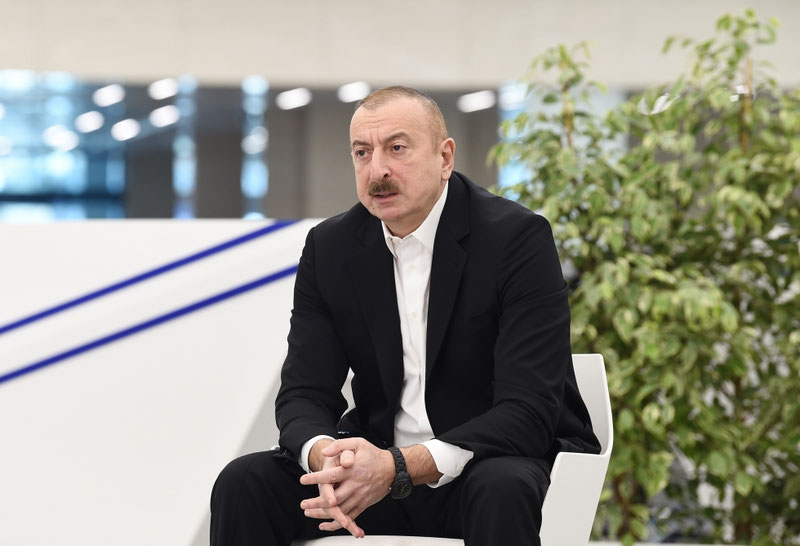 Image of 'Ilham Aliyev: "Azerbaijan must always be ready for war"'