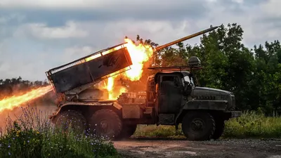 Image of 'Russian forces struck a military-industrial complex in Ukraine.'