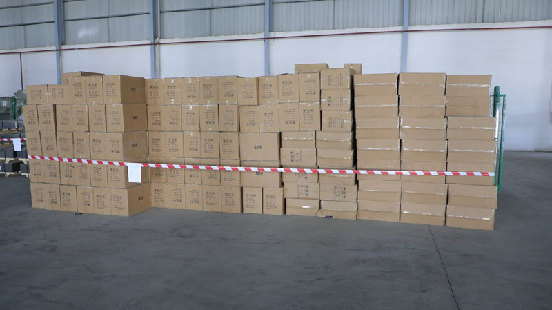 Image of 'In Andijan, individuals attempting to illegally import goods worth 100 million were apprehended.'