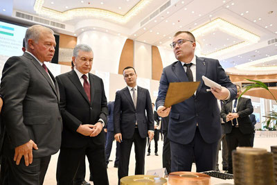 'Иордания подшоҳи Ўзбекистон саноат салоҳияти билан танишди'ning rasmi