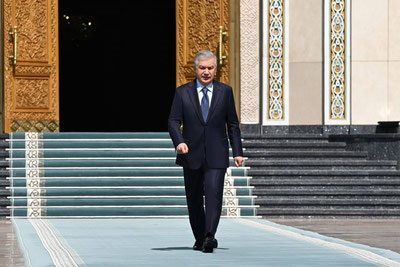 Image of 'Shavkat Mirziyoyev left for an official visit to China.'