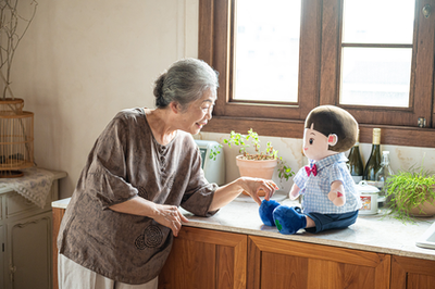 Image of 'South Korea is distributing dolls equipped with ChatGPT to lonely elderly people in the country.'
