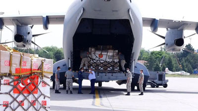 Image of 'Turkey has sent 25 tons of aid to earthquake-stricken Afghanistan.'