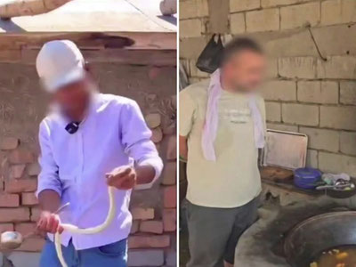 'Vodiyda ilon va tipratikandan shoʻrva tayyorlab sotayotganlar qoʻlga olindi'ning rasmi