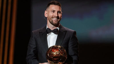 Image of 'Messi may leave football.'