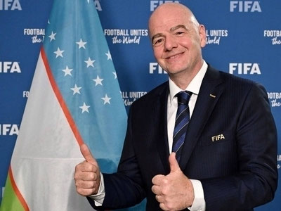 'ФИФА президенти Ўзбекистонга келади'ning rasmi