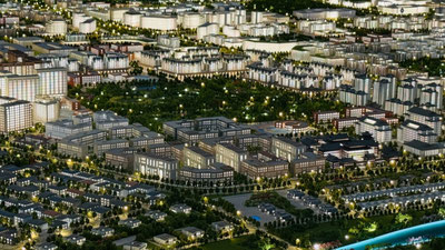 Изрображение 'Разработано три варианта архитектуры квартала «Санкт‑Петербург» в Новом Ташкенте'