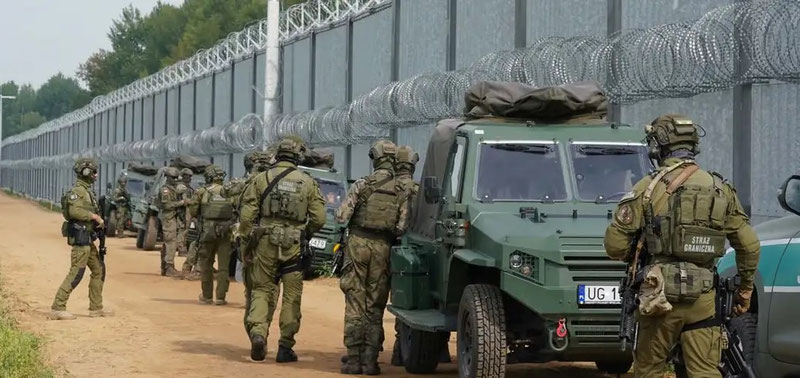 Image of 'Russia's MFA demanded that Poland open the border with Belarus.'