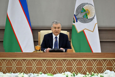 Image of 'Mirziyoyev travels to Tashkent region.'