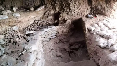 Image of '9,000-year-old archaeological finds were discovered in the Boysun Mountains.'