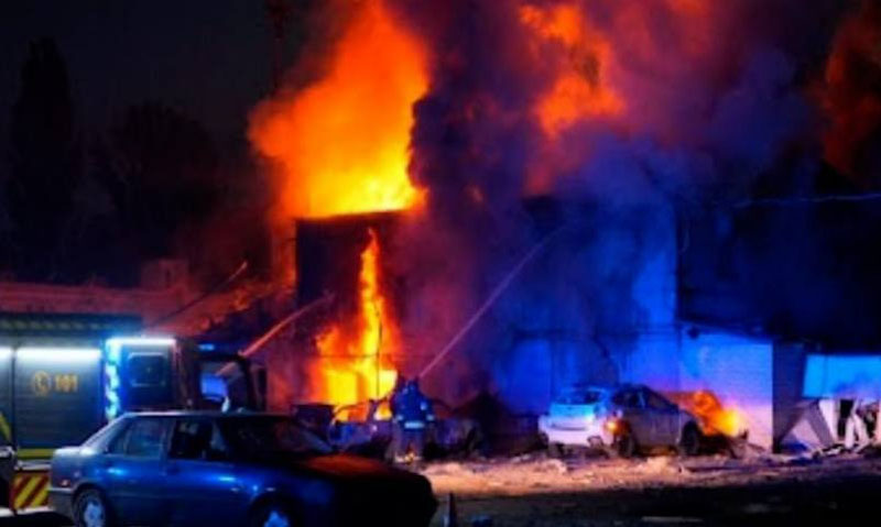 Image of 'Russia struck three regions of Ukraine.'