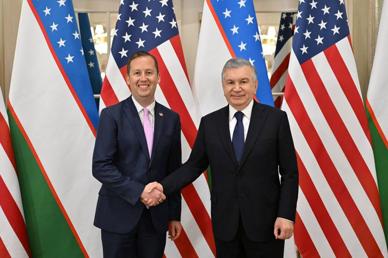 Изрображение 'Узбекистан и США сформировали портфель контрактов и проектов на 100 млрд долларов'
