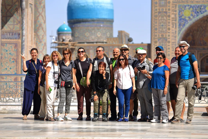 Image of 'The number of foreigners coming to Uzbekistan has increased sharply.'