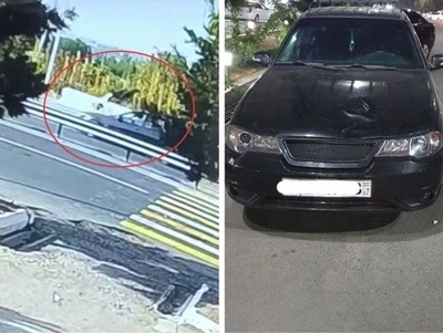 Image of 'In Andijan, a Nexia hit a 10-year-old student.'