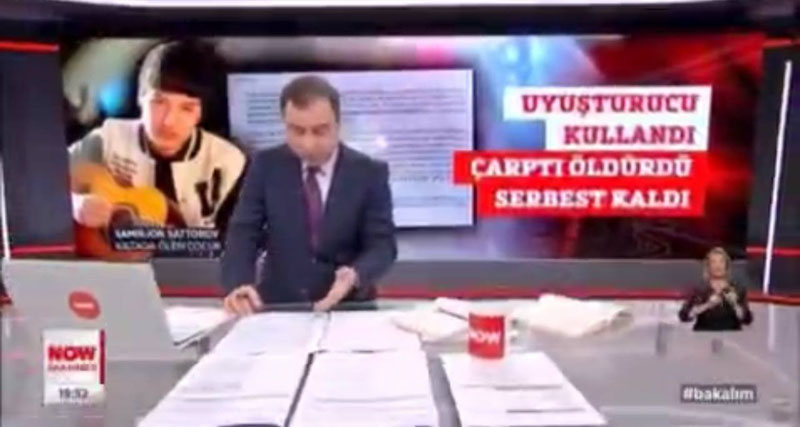 Image of 'A young Uzbek man died in a Turkish hotel.'