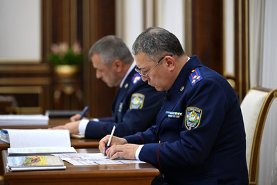 Изрображение 'Президент поручил полностью оцифровать все процессы в системе ЧС'