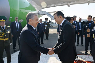 Image of 'Why did Mirziyoyev go to Tajikistan?'