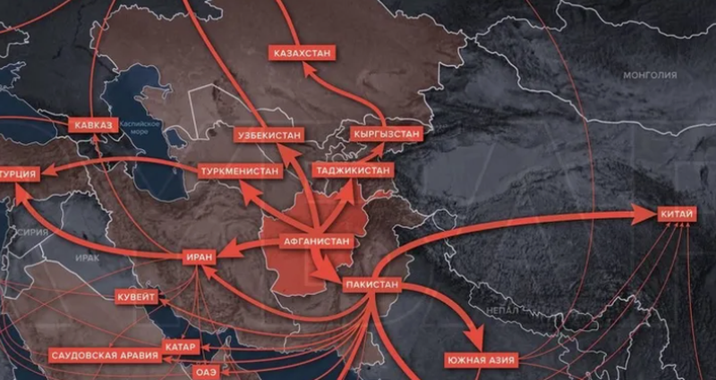 Изрображение 'Наркополитика в Центральной Азии: национальные стратегии и международное сотрудничество'