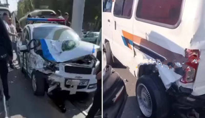 'Samarqandda PПX inspektori xizmat mashinasida YTX sodir etdi'ning rasmi