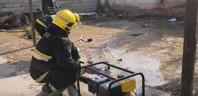 Изрображение 'В Андижанском районе вода из канала затопила дворы нескольких домов'