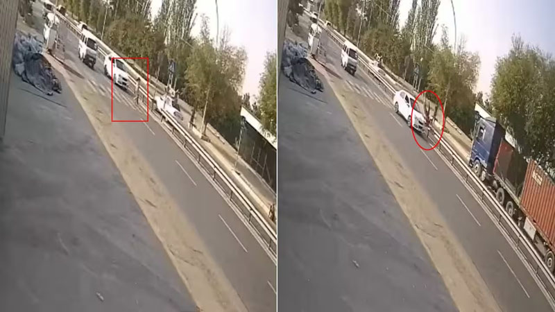 'Andijonda Nexia haydovchisi ikki voyaga yetmagan piyodani urib yubordi'ning rasmi