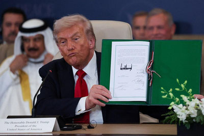 Изрображение 'Третья мировая война не начнется на Ближнем Востоке, - Трамп'