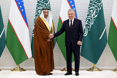 Image of 'Mirziyoyev discussed $27 billion projects with Saudi investment minister'