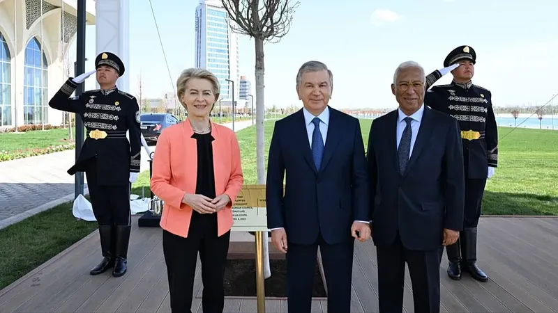 Изрображение 'Президент Узбекистана посетит Брюссель для заключения исторического соглашения, - Euronews'