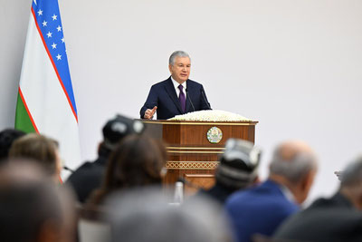 Image of 'The President met with representatives of trade unions.'
