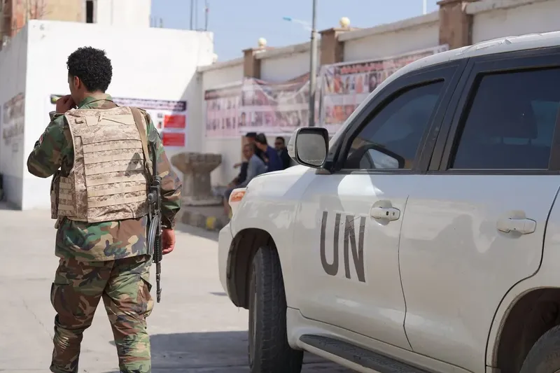 Image of 'Yamanda authorities detained 20 UN personnel.'