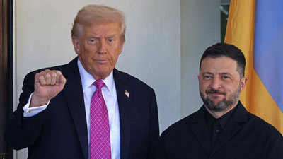 'Trump Zelenskiyga Putinning shartlarini qabul qilishni taklif qildi'ning rasmi