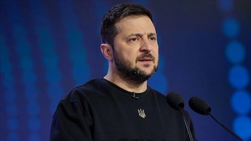 'Украина Россия билан ўт очишни тўхтатиш музокараларига тайёр—Зеленский'ning rasmi