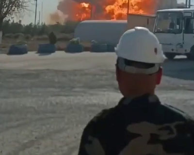 Изрображение 'В Наманганской области на заправке произошел взрыв: погиб 1 человек'