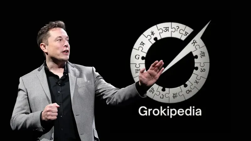 Image of 'Elon Musk launched Wikipedia's rival Grokipedia.'