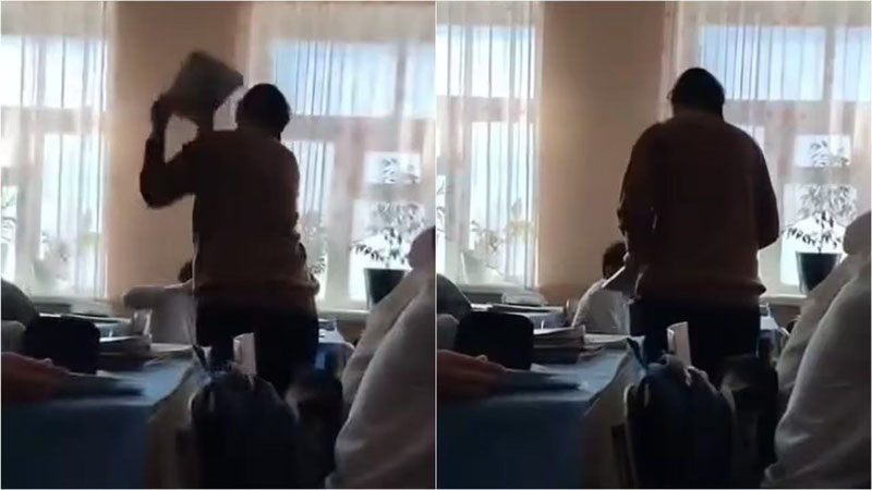 Изрображение 'В Ташкентской области уволили учительницу, применившую физическое насилие в классе'