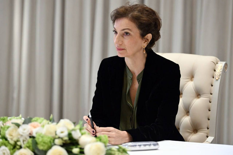 'UNESCO Bosh direktori Samarqand shahriga yetib keldi'ning rasmi