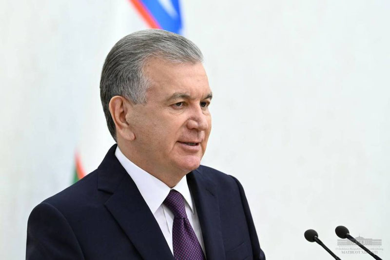 'Prezidentining tegishli farmonlari bilan Ravshan G‘ulomov, Obid Hakimov, Aziz Mag‘rupov yangi lavozimga tayinlandi'ning rasmi