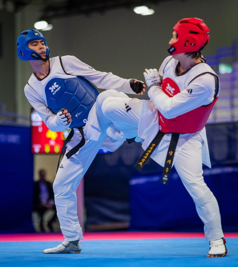 Изрображение 'Нажмиддин Косимхожиев стал чемпионом мира по таэквондо WT'