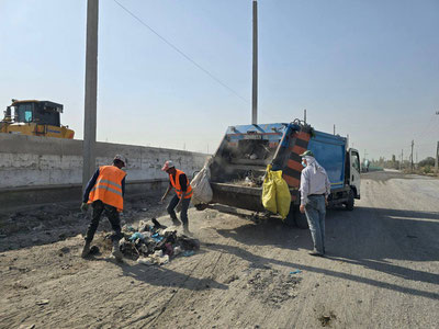 Изрображение 'За 2 недели «Месячника чистоты и порядка» собрали 243 тысячи тонн мусора'