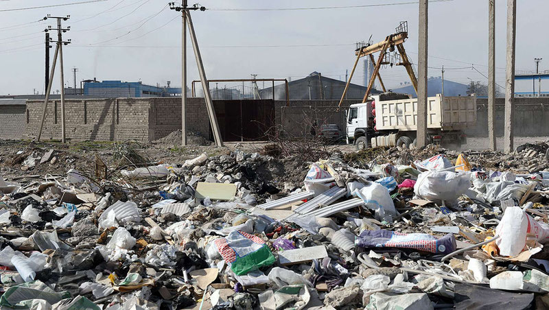 Изрображение 'По всей республике прекращена деятельность 42 полигонов по сбору отходов'