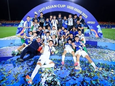 'O'zbekiston U-17 jamoasi FIFA Jahon chempionatida ishtirok etadi'ning rasmi