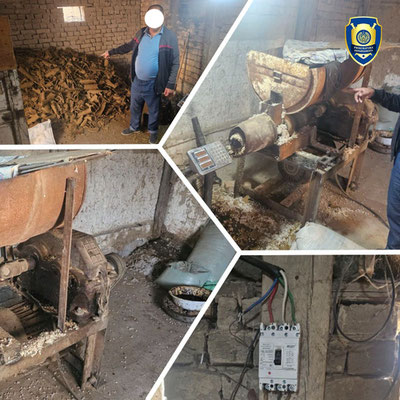 Image of 'A workshop producing inedible oil for consumption was discovered in Bekobod.'