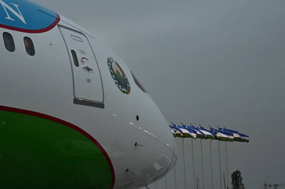 Image of 'Shavkat Mirziyoyev has left for Qatar.'