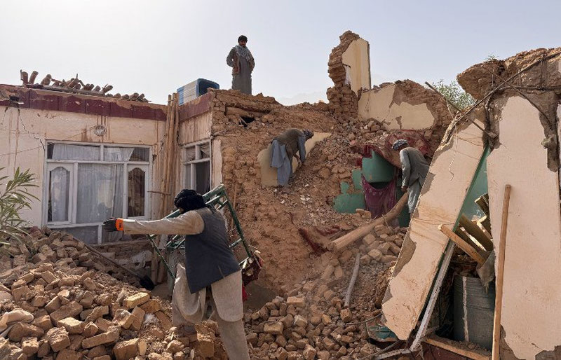 Изрображение 'Число погибших из-за землетрясения на севере Афганистана увеличилось до 27'
