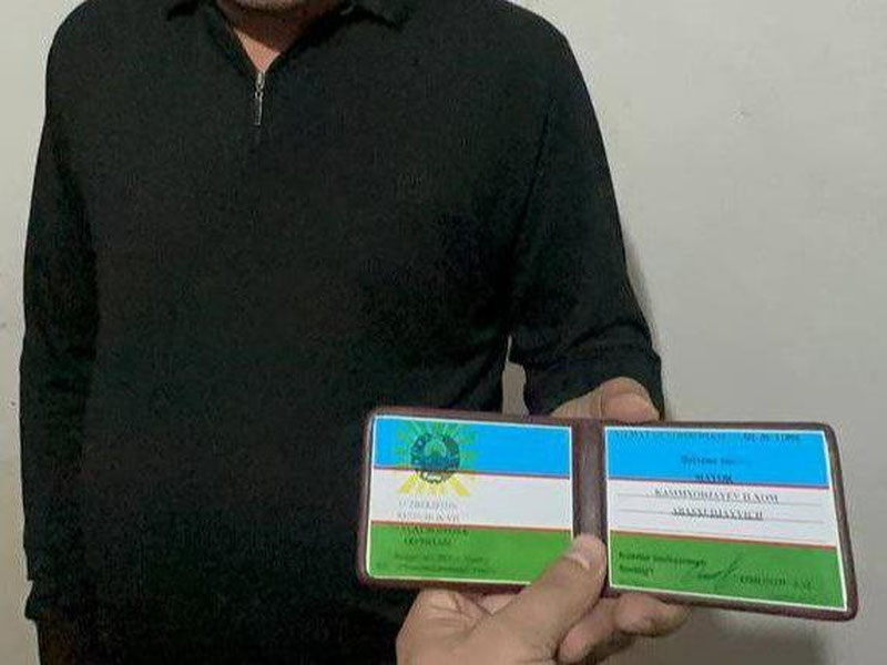 Изрображение 'В Андижане задержаны лица с поддельными документами Таможенного комитета'