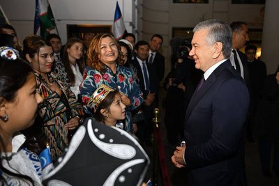 'Шавкат Мирзиёев АҚШда ватандошлар билан учрашди'ning rasmi