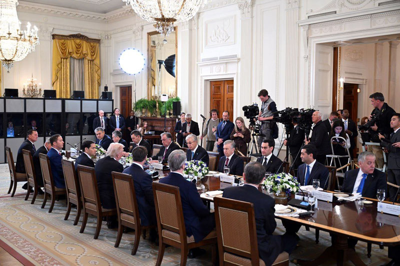 Изрображение 'В Вашингтоне прошел саммит лидеров стран Центральной Азии и США в формате «C5+1»'