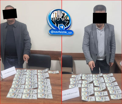 'Samarqandda hokim yordamchisi va advokat pora bilan qo'lga tushdi'ning rasmi